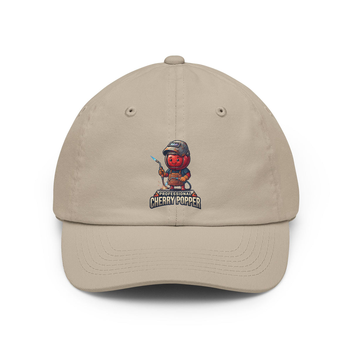 Color: Stone | Professional Cherry Popper Dad Hat