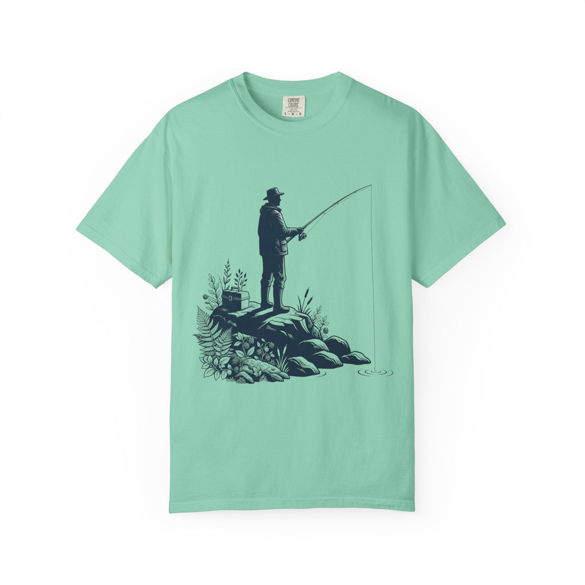 Color: Island Reef | Fishing Unisex Garment-Dyed Tee