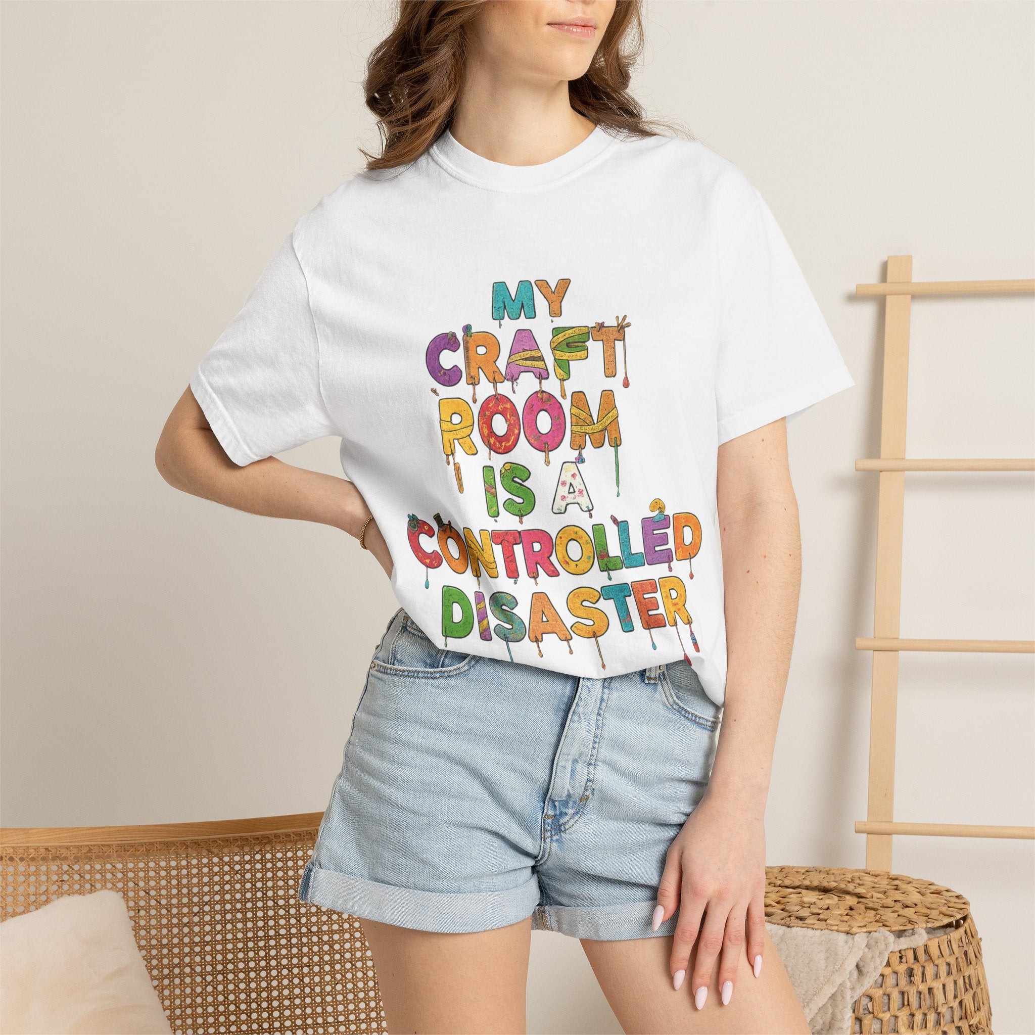 My Craft Room, My Rules | Garment-Dyed Tee — AttitudeShirts