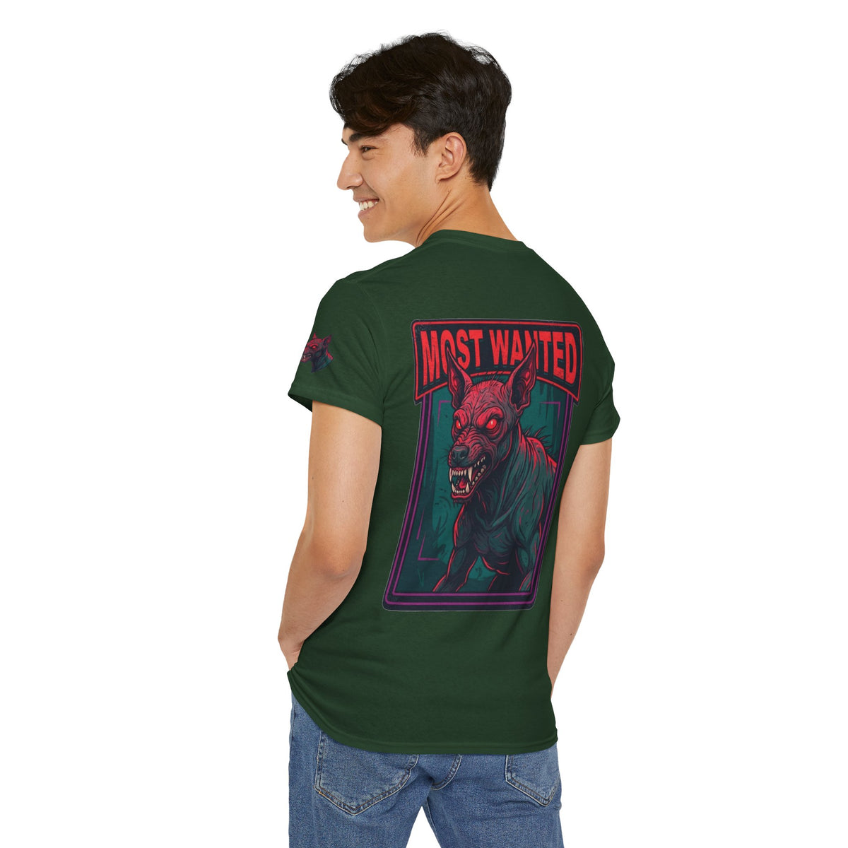 Color: Forest Green | Chupacabra (Puerto Rico-Latin America) Premium Graphic Tee