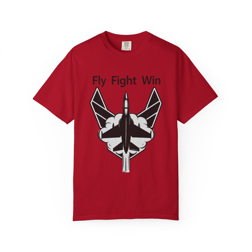 "Fly Fight Win" Unisex Garment-Dyed T-shirt