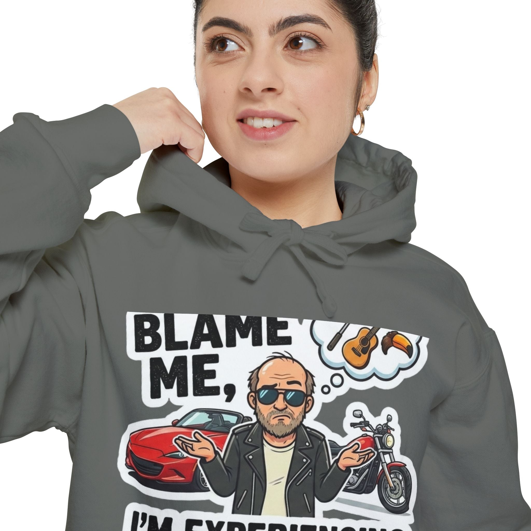 Dudepause: It's a Thing | Garment-Dyed Hoodie — AttitudeShirts