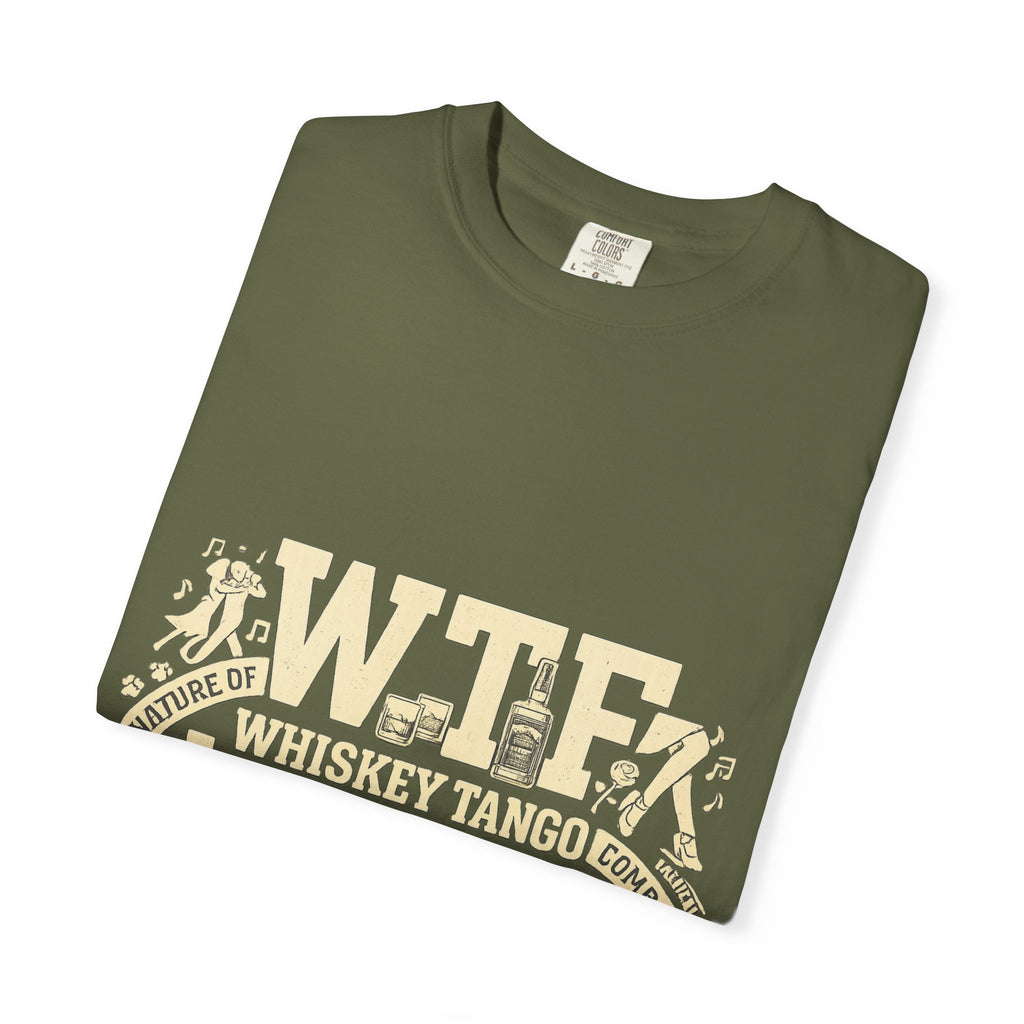WTF Nature of Combat | Garment-Dyed Tee — AttitudeShirts