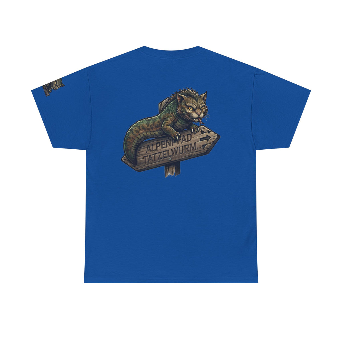 Color: Royal | Tatzelwurm (Alpine Europe) Premium Graphic Tee