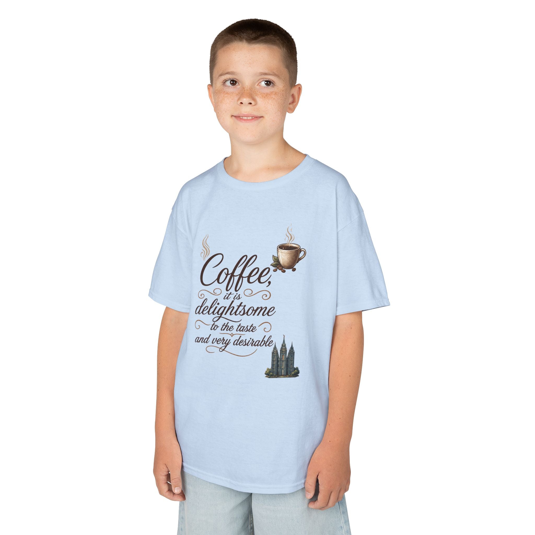 "Coffee is Delightsome" Kids Tee