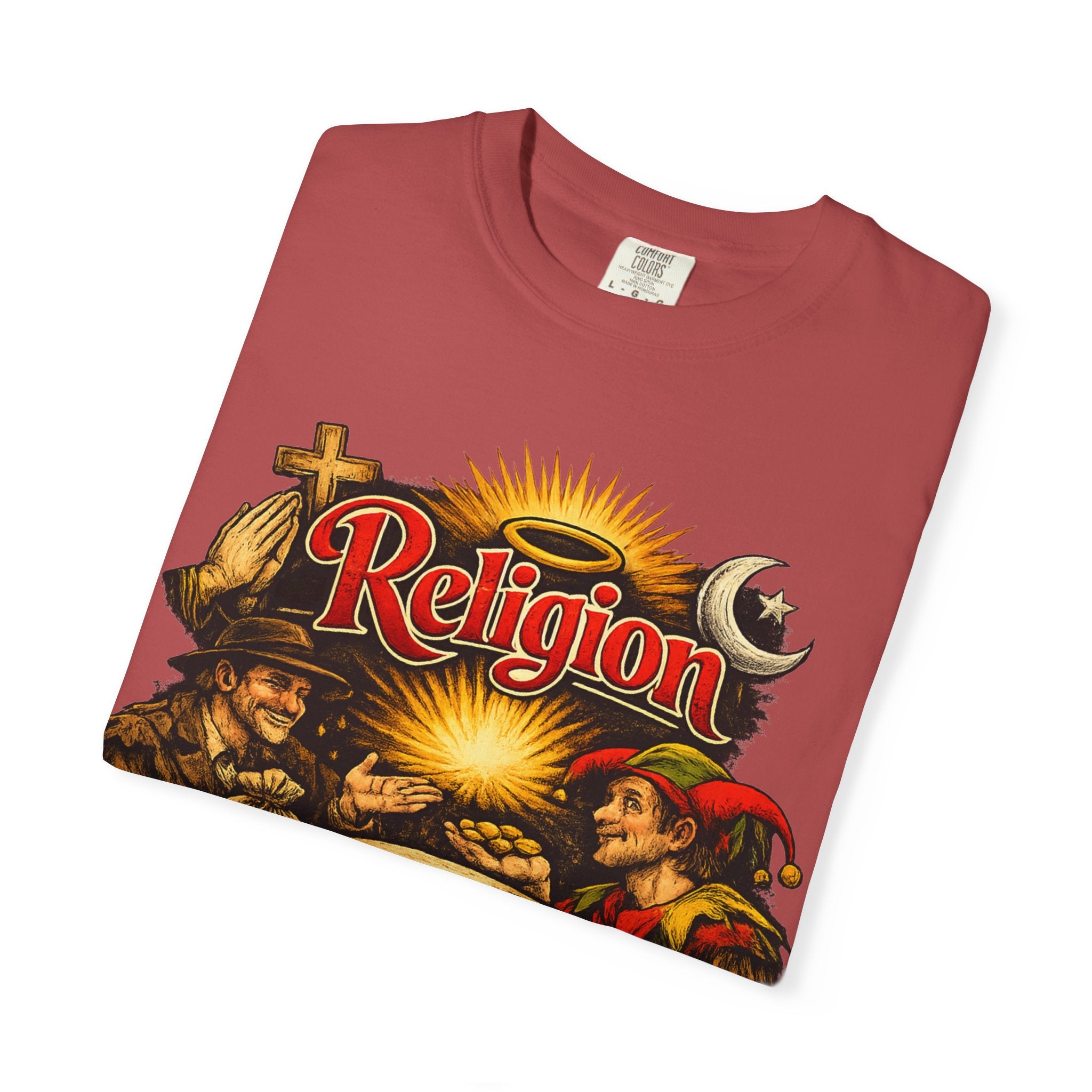 "The Original Transaction" Unisex Garment-Dyed T-shirt