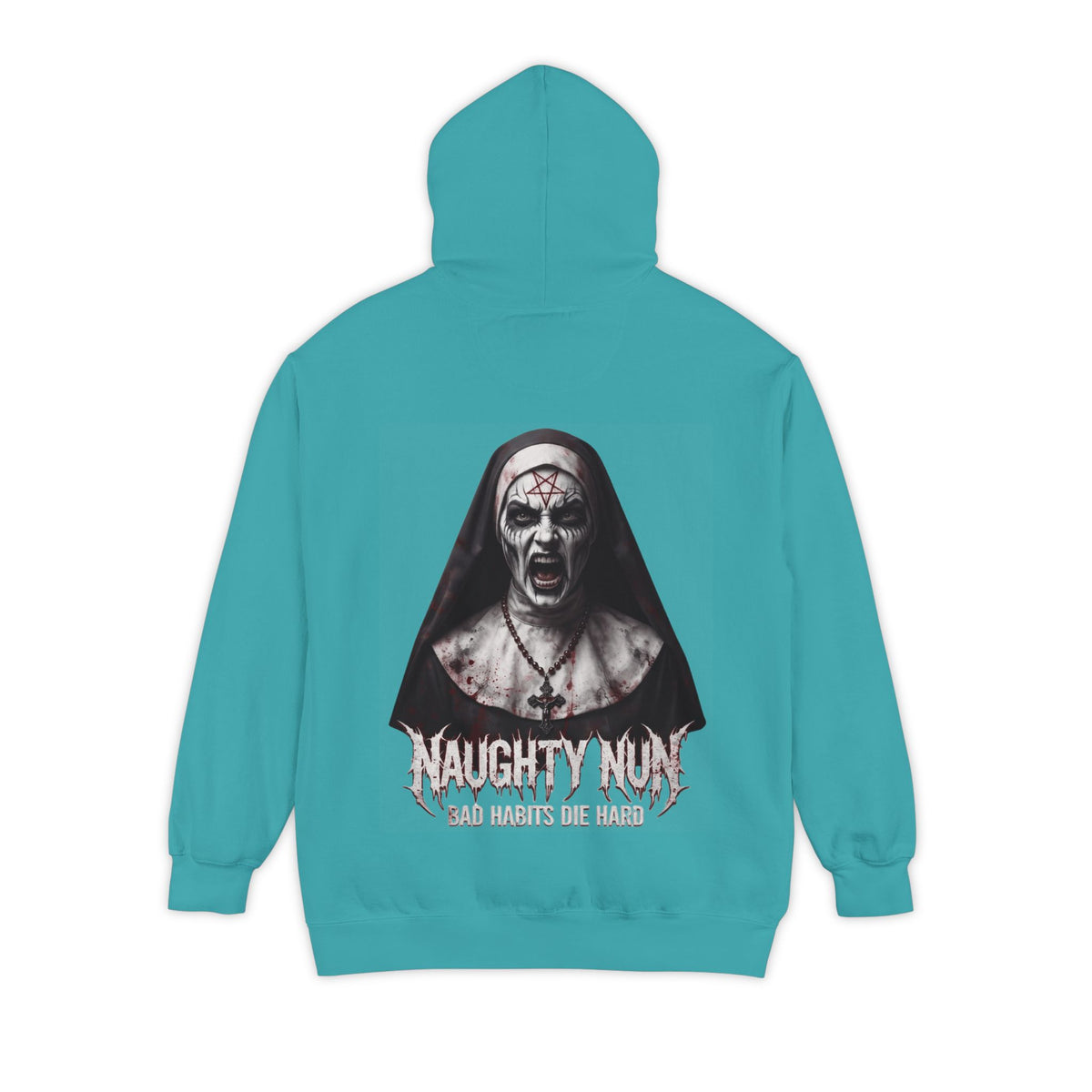 Color: Seafoam | Naughty Nun Garment-Dyed Hoodie