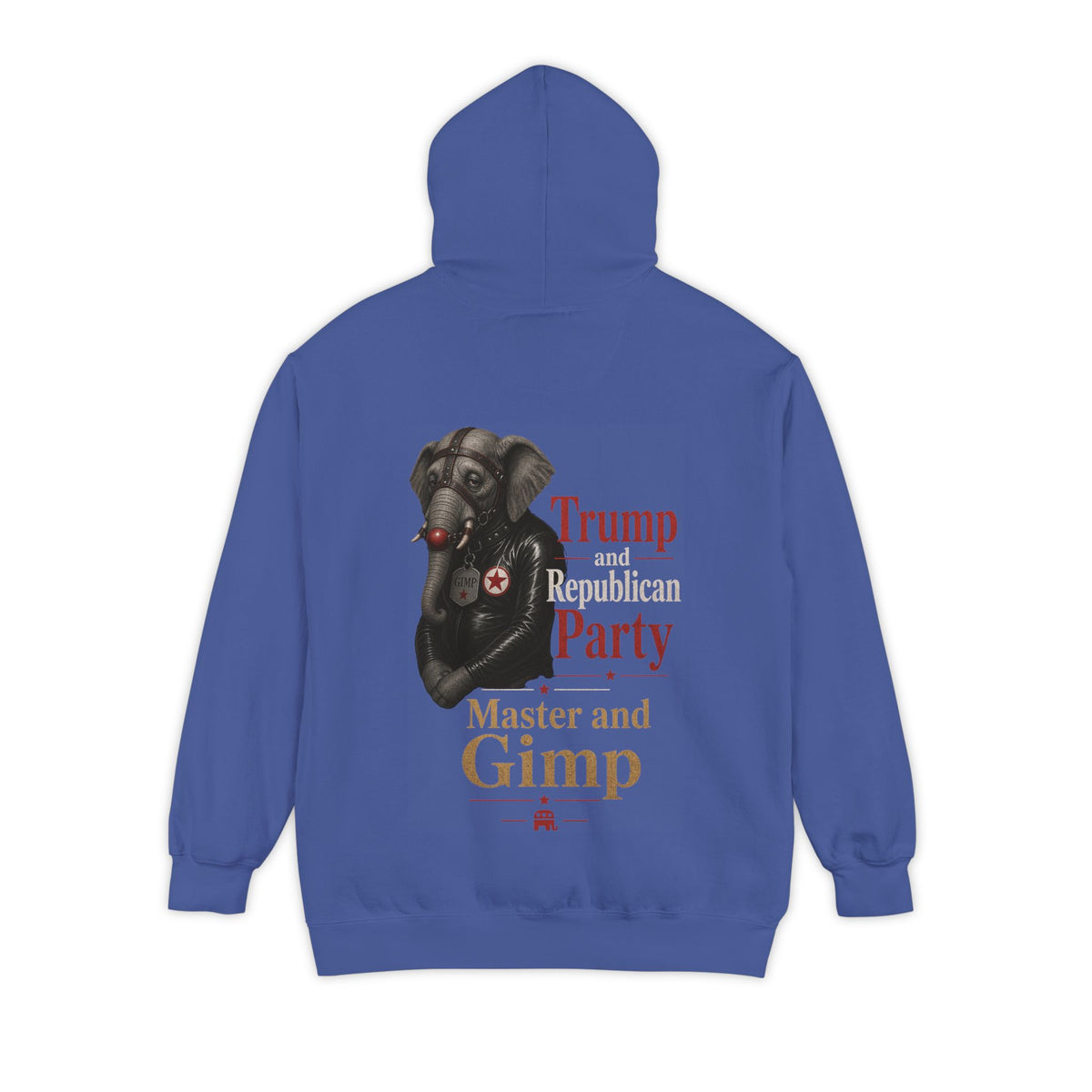 Color: Flo Blue | Master and Gimp Garment-Dyed Hoodie