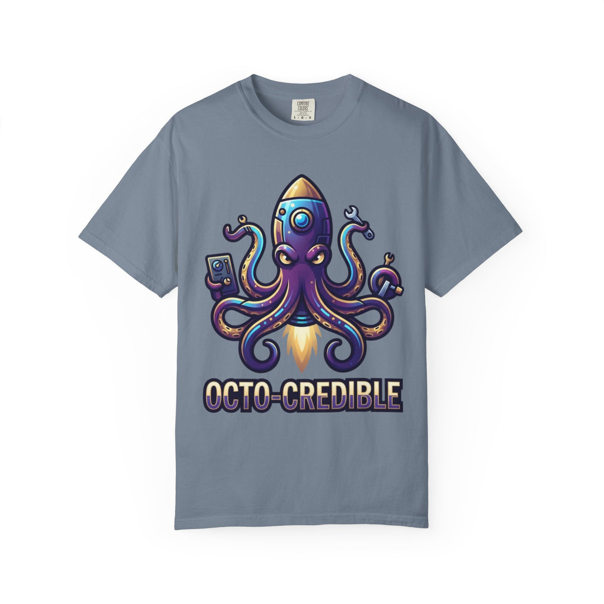 "Octo Credible" Unisex Garment-Dyed Tee