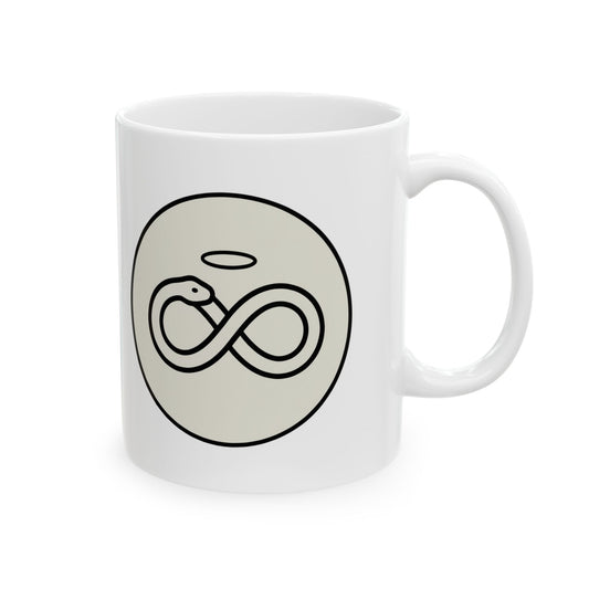 "Good Book Series Original Sin" White Ceramic Mug — Graphic