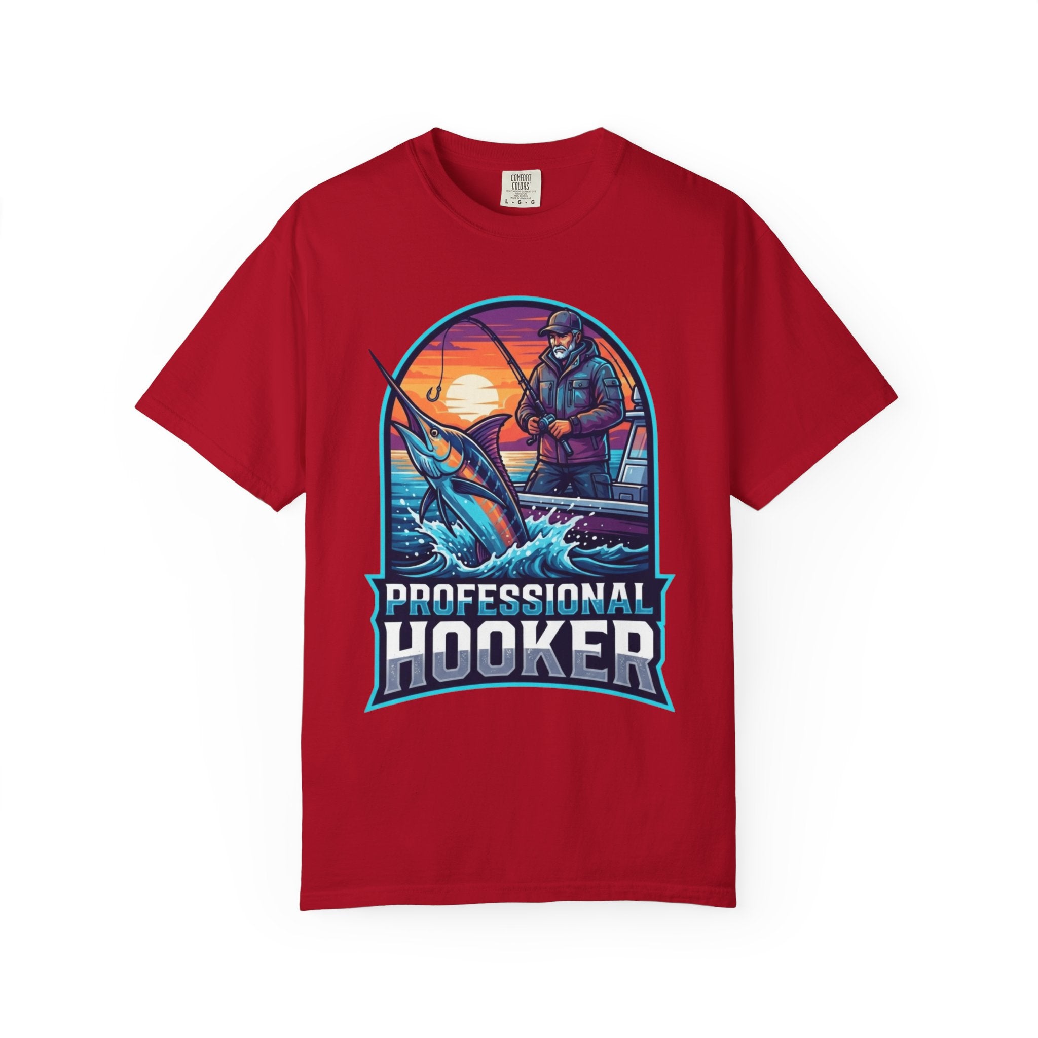"Professional Hooker" Unisex Garment-Dyed Tee