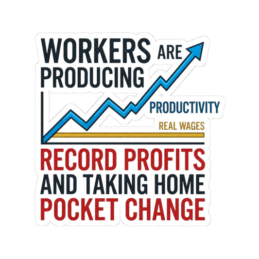 "Protest Series - Share The Value" Sticker — Main
