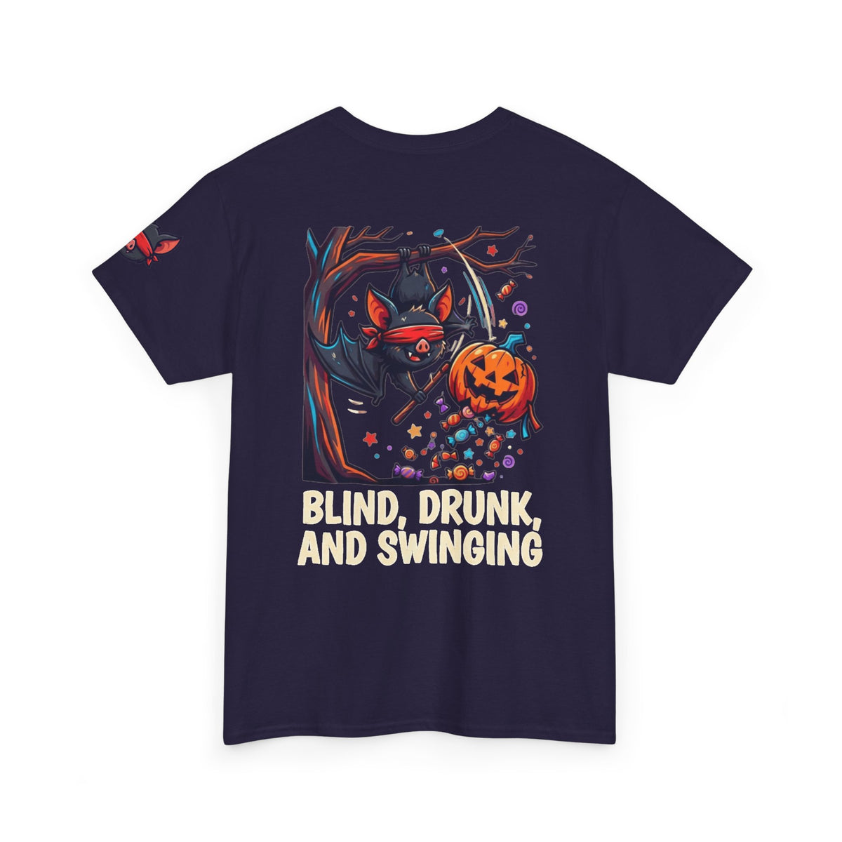 "Blind, Drunk, and Swinging" Premium Graphic Tee
