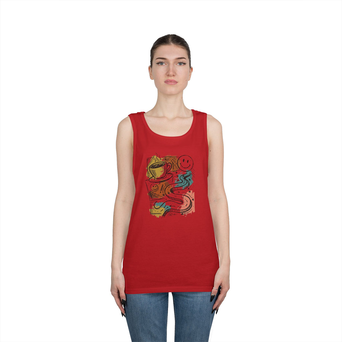 "Happy Coffee" Tank Top