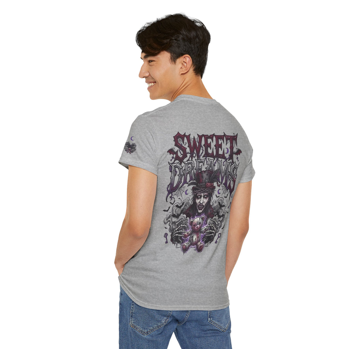 Color: Sport Grey | Sweet Dreams Premium Graphic Tee