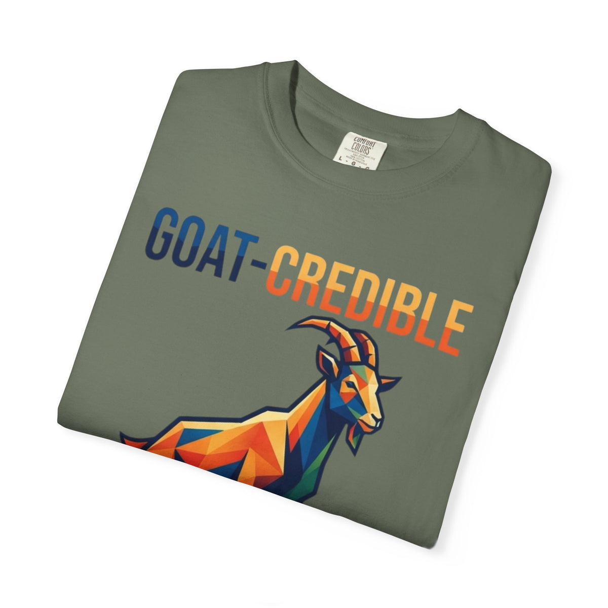"Goat Credible" Unisex Garment-Dyed Tee