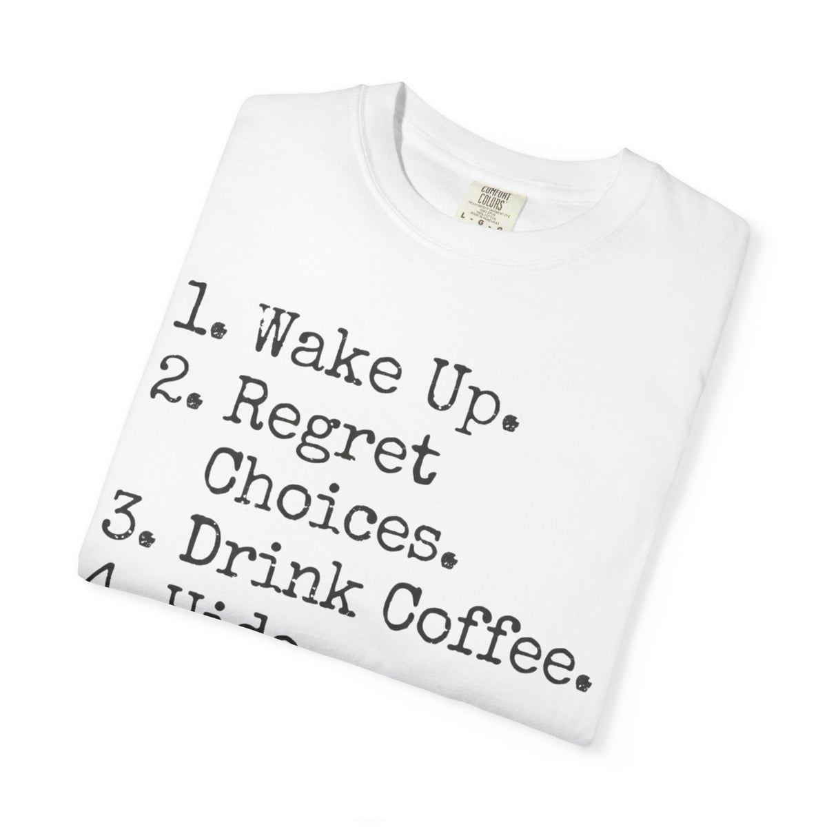 "Daily Schedule Asset" Unisex Garment-Dyed Tee