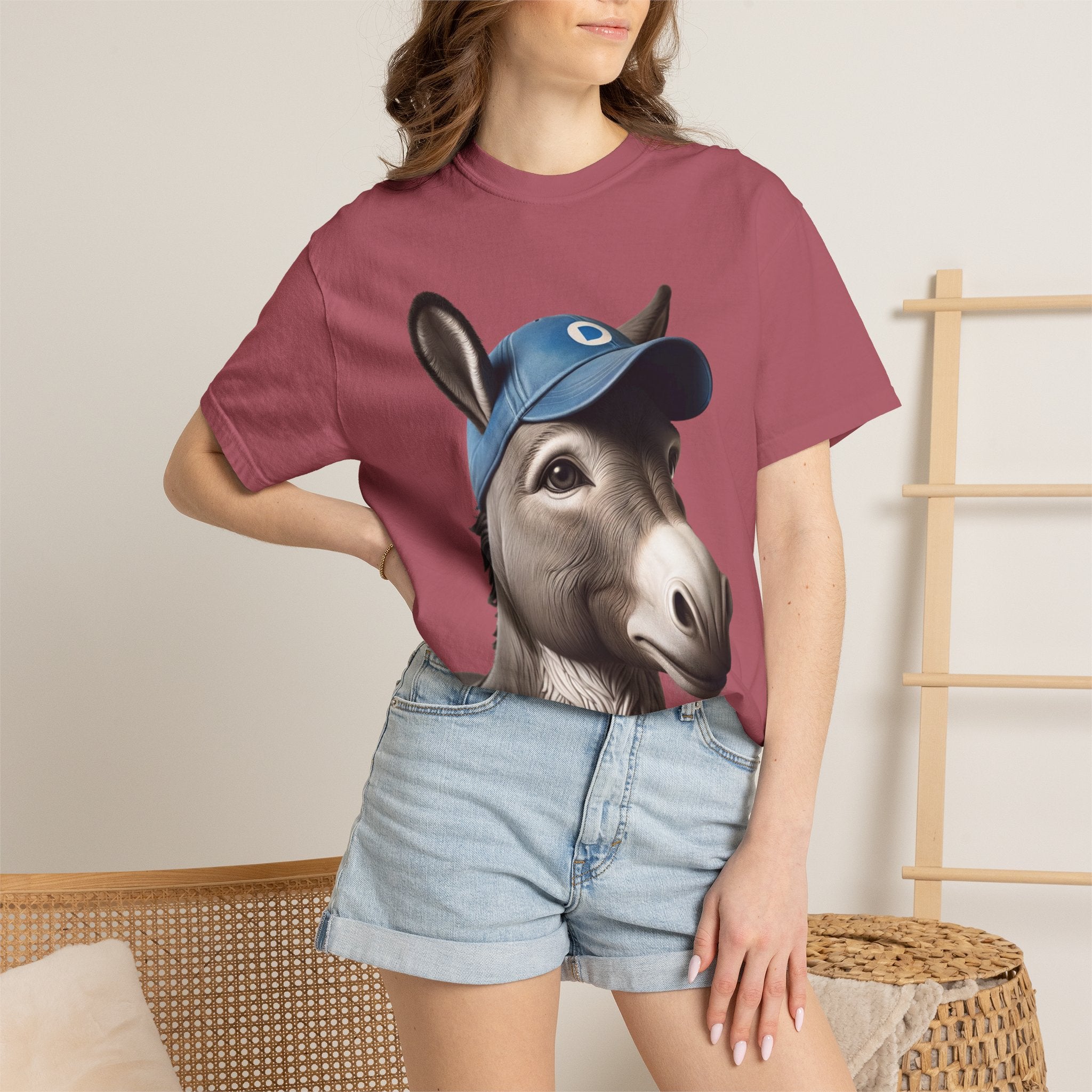 "The Party Animal (Blue Cap Edition)" Unisex Garment-Dyed T-shirt