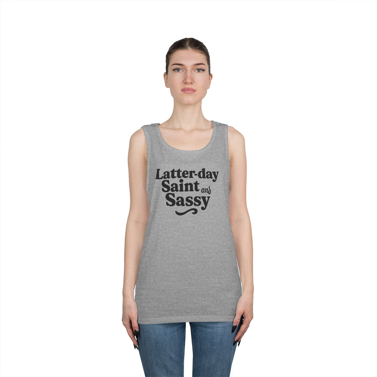 "Latter Day Saint and Sassy" Tank Top
