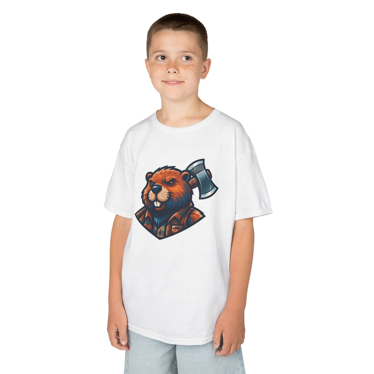 Color: White | In Desperate Need of Good Hard Wood Kids Tee