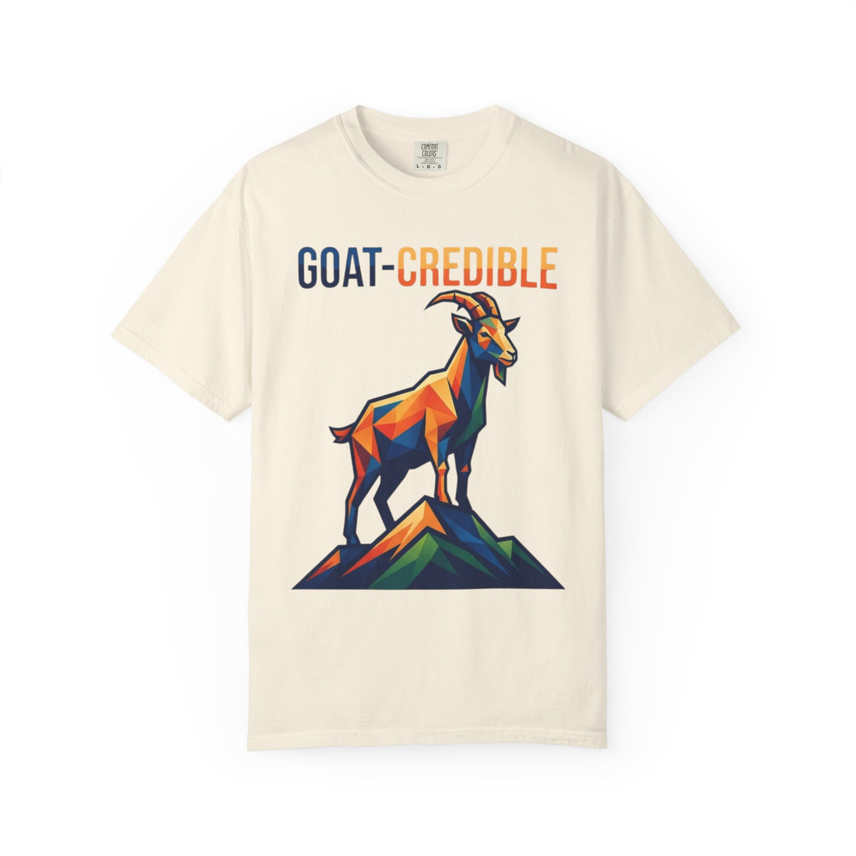 "Goat Credible" Unisex Garment-Dyed Tee
