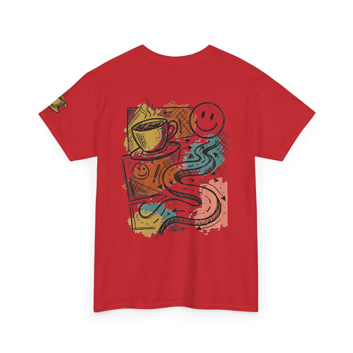 "Happy Coffee" Premium Graphic Tee