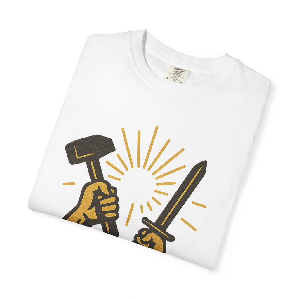 "Instruments in the Hands of God" Unisex Garment-Dyed T-shirt