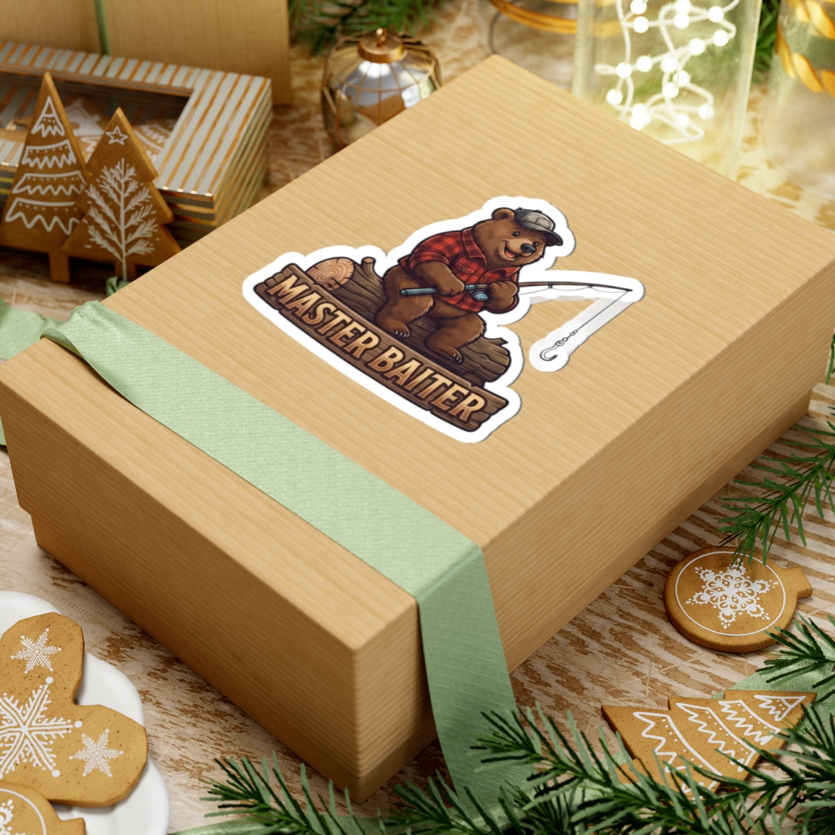 "Bear Master Baiter" Sticker — Main