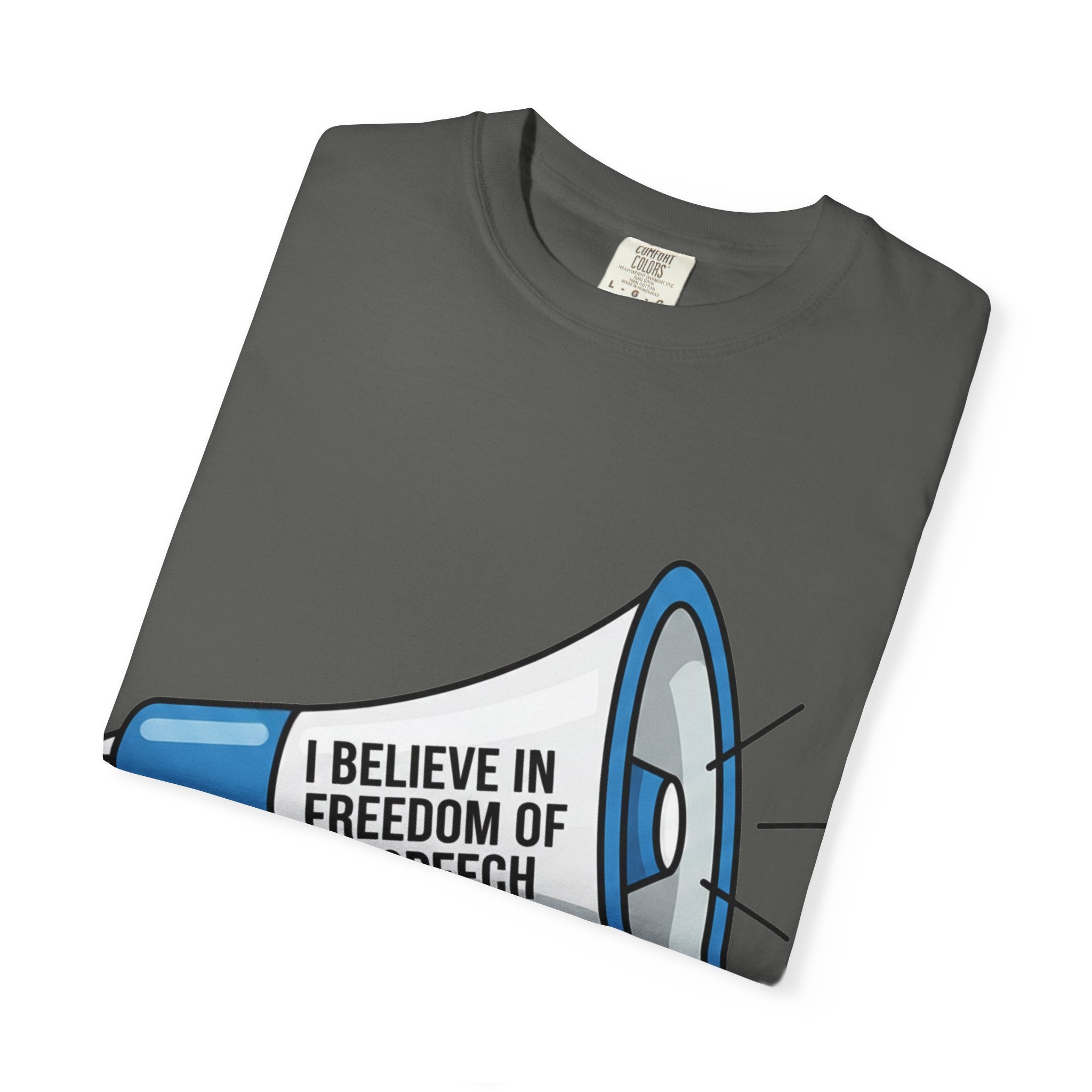 "Freedom of Speech" Unisex Garment-Dyed T-shirt