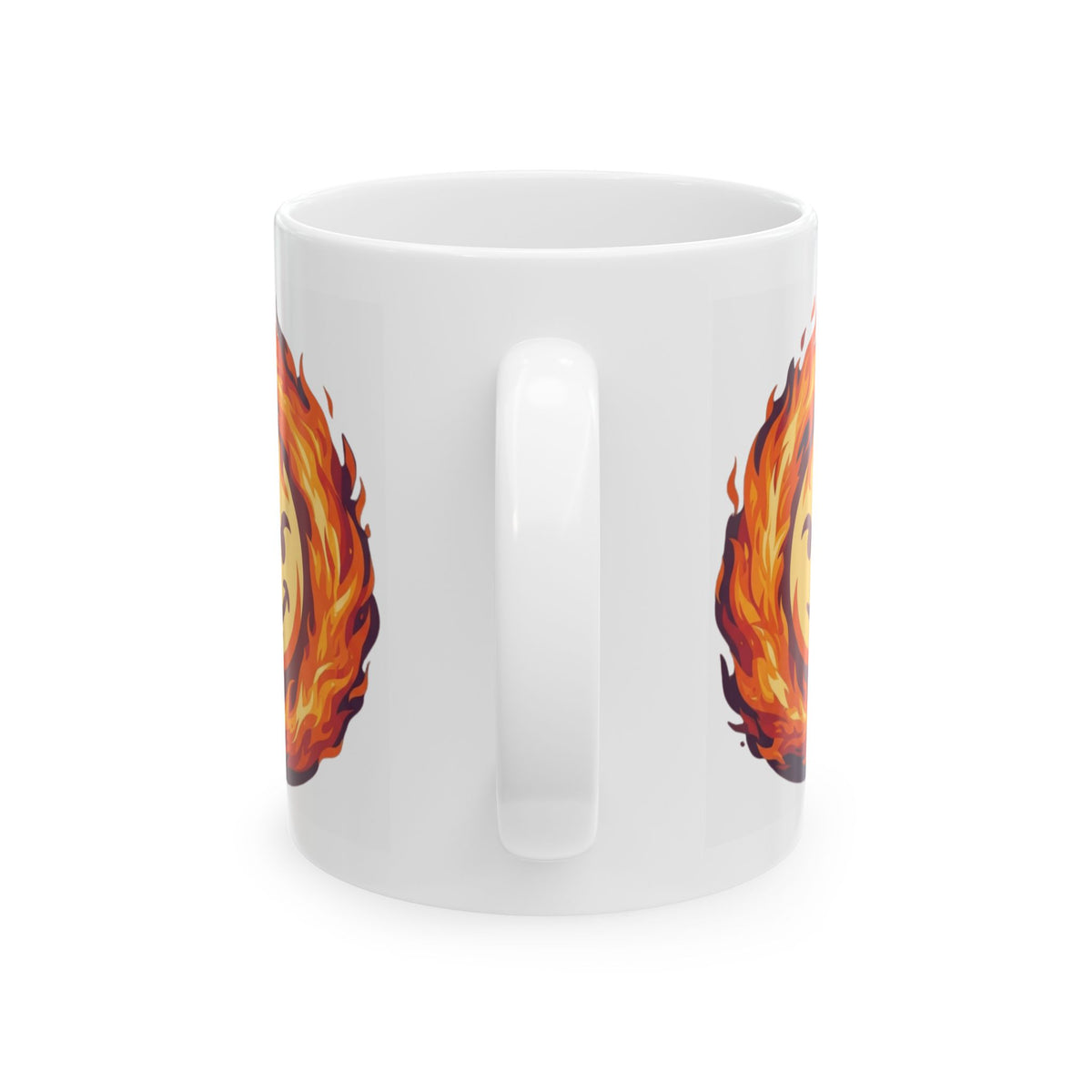 "I'm Going to Hell" White Ceramic Mug — Graphic