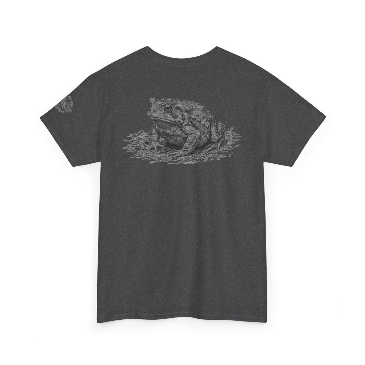 "Pencil Sketch Art Toad" Premium Graphic Tee