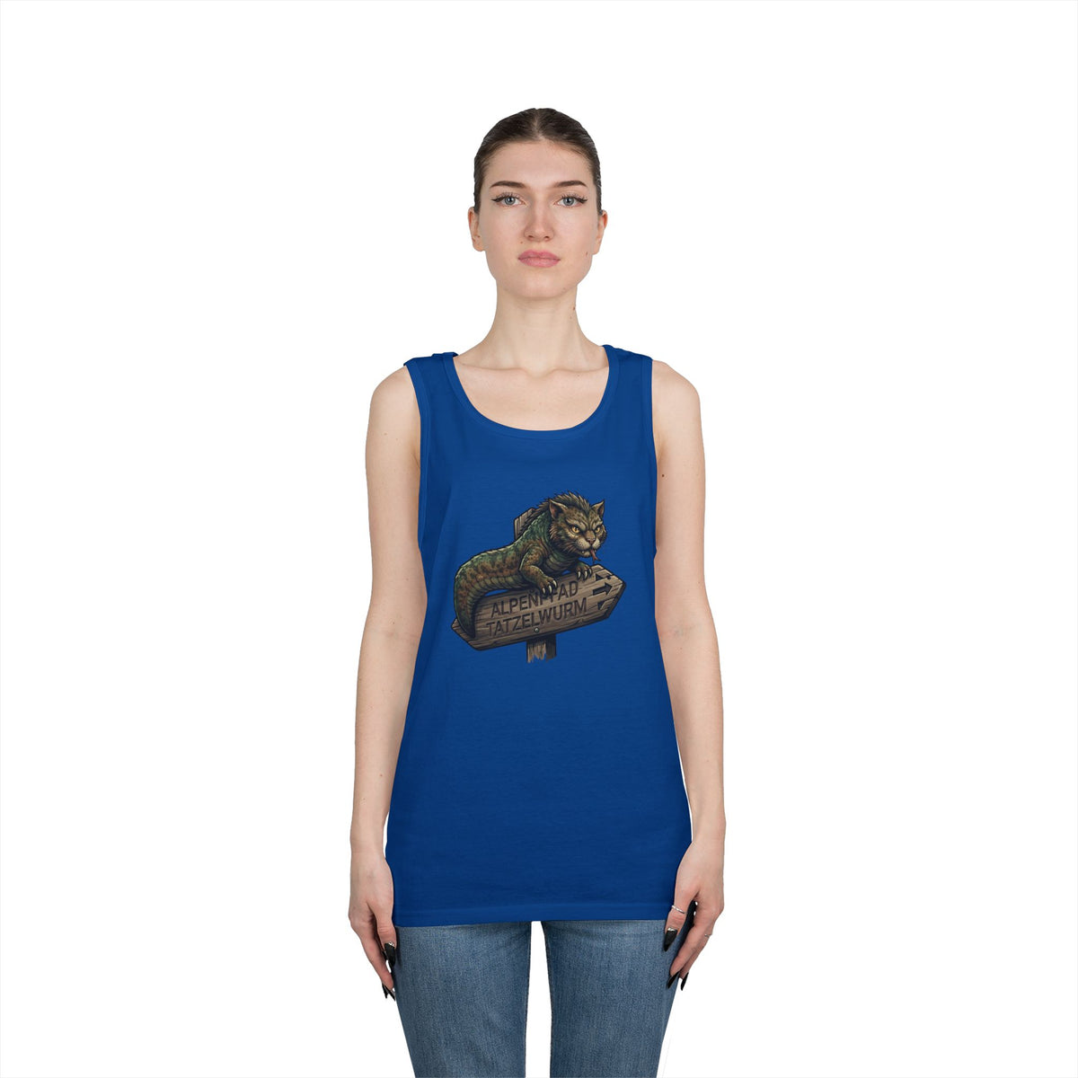 Color: Royal | Tatzelwurm (Alpine Europe) Tank Top