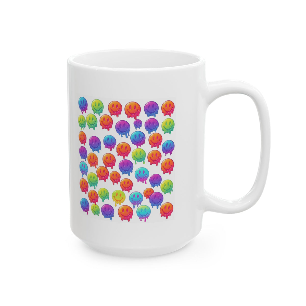 "Melting Hot" White Ceramic Mug