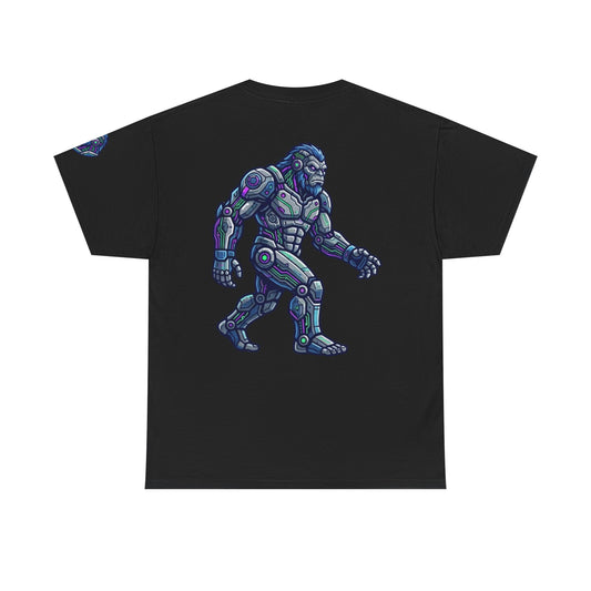 Color: Black | Cyber Bigfoot Premium Graphic Tee