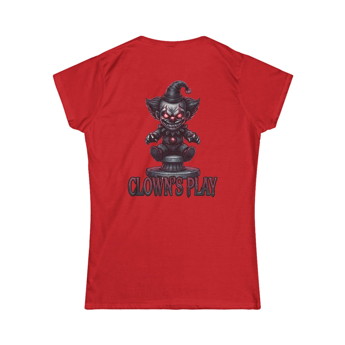 Color: Red | Clown Play Women's Tee