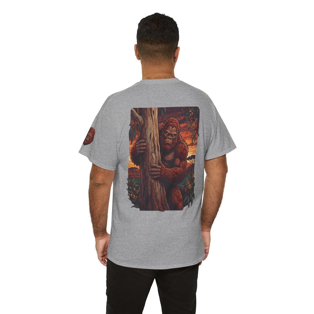Color: Sport Grey | Yowie (Australian Folklore) Premium Graphic Tee