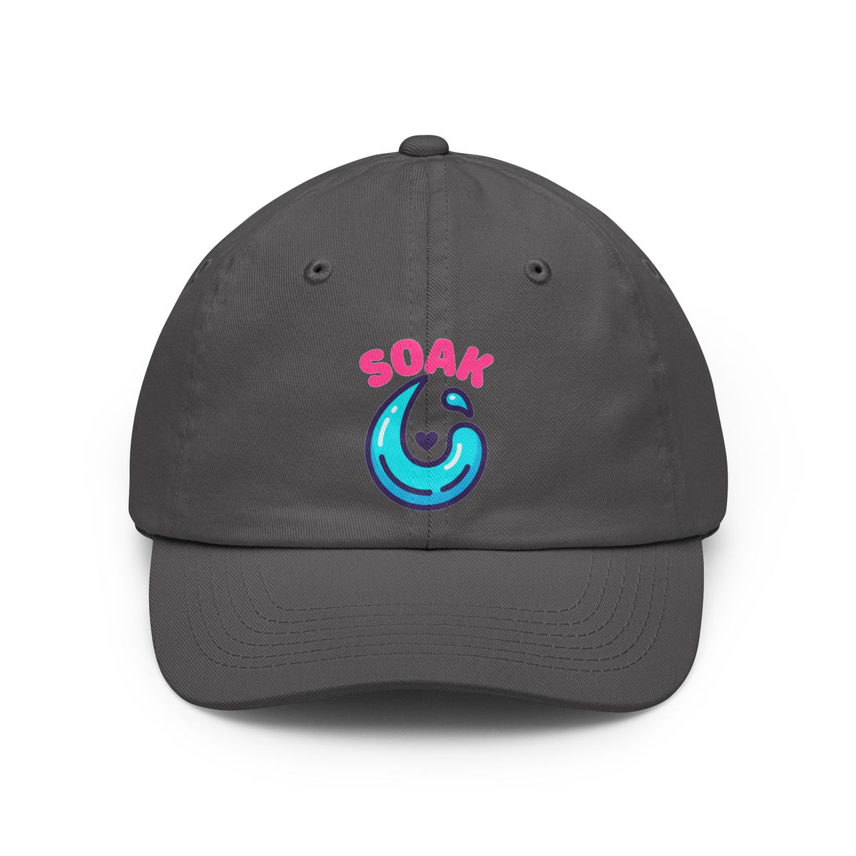 Color: Charcoal | Soaking Makes Me Wet Dad Hat — Graphic