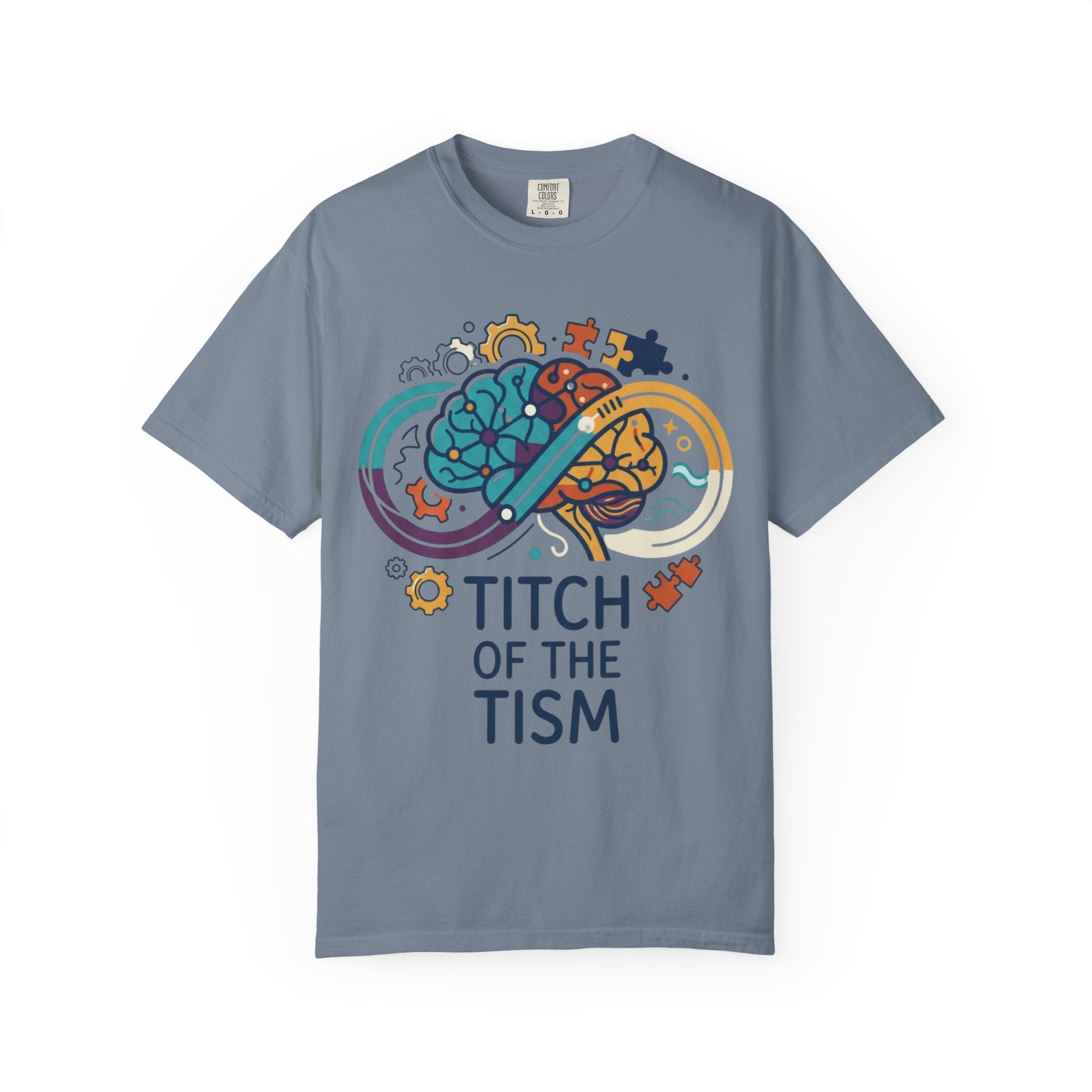 "Titch of the Tism" Unisex Garment-Dyed Tee