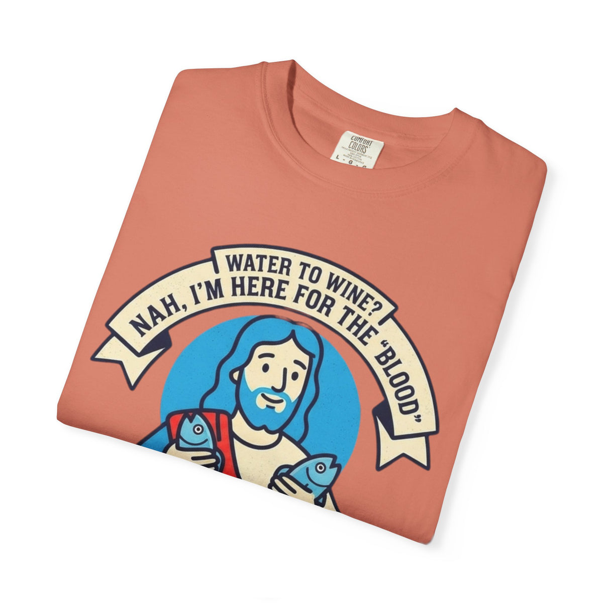 "Good Book Series Not Dead Awkward In Bed" Unisex Garment-Dyed Tee