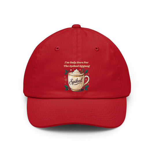 Color: Red | Spiked Eggnog Dad Hat