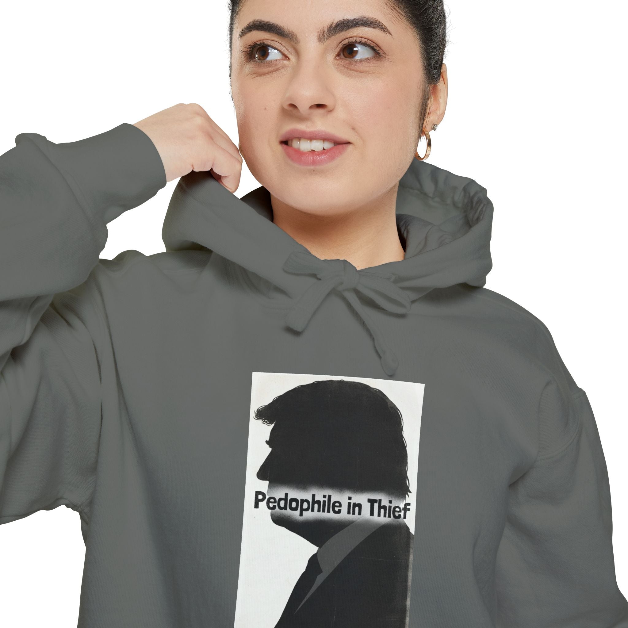 Pedo in Thief | Garment-Dyed Hoodie — AttitudeShirts