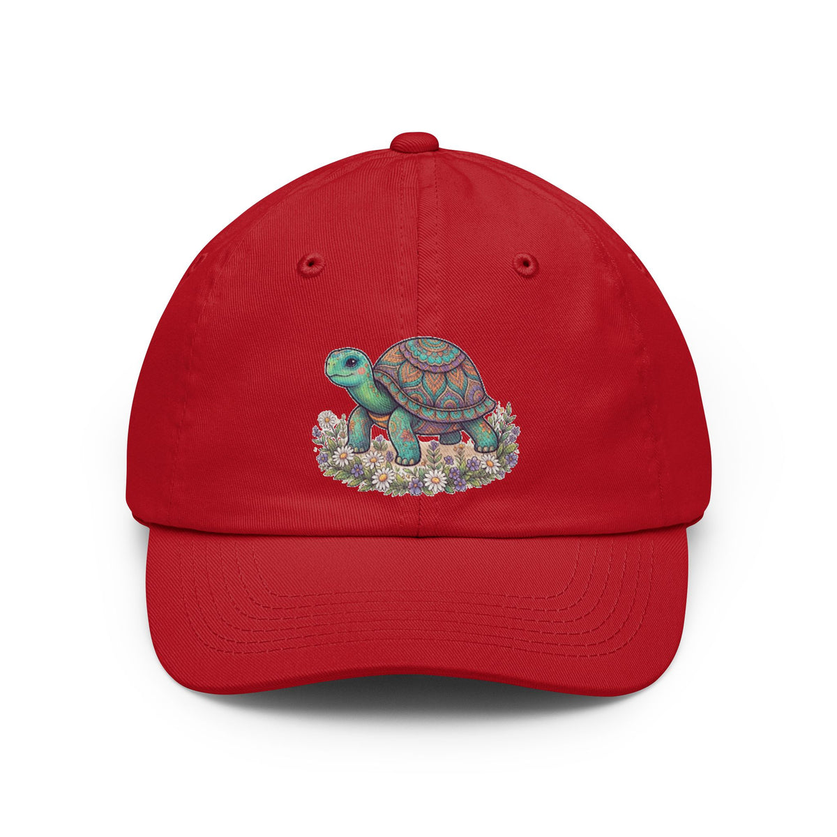 Color: Red | Hippy Turtle Dad Hat