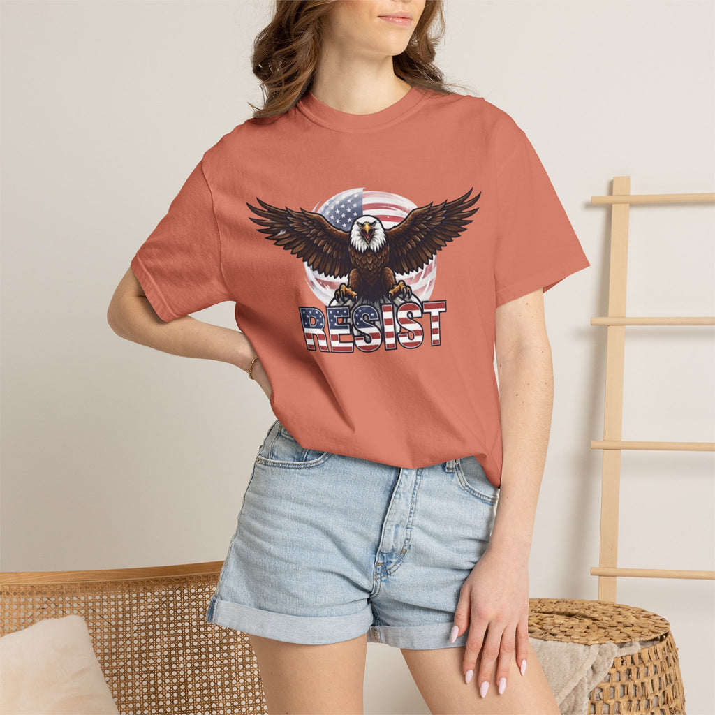 "Resist" Unisex Garment-Dyed Tee