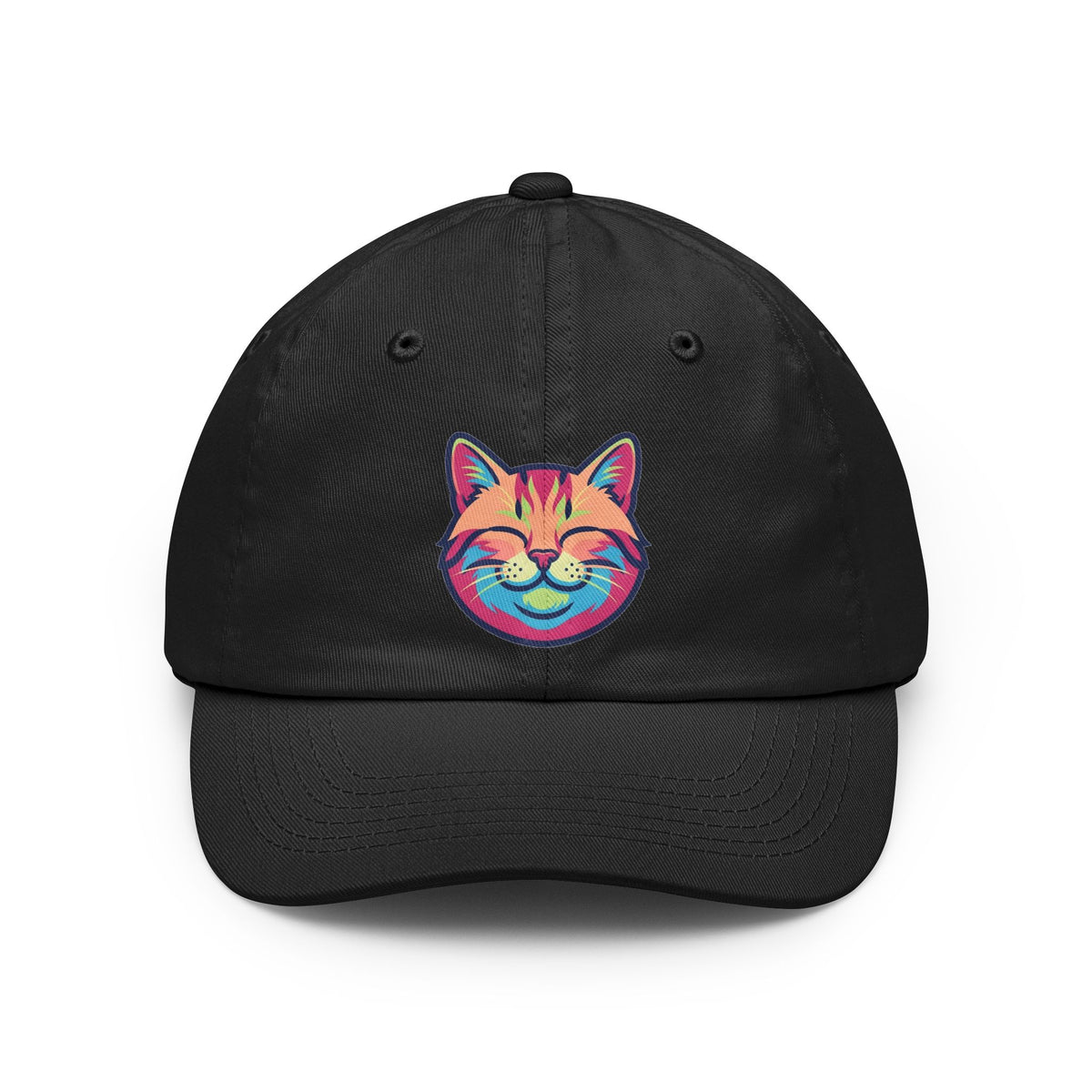 Color: Black | Always Cuddle Your Pussy Dad Hat