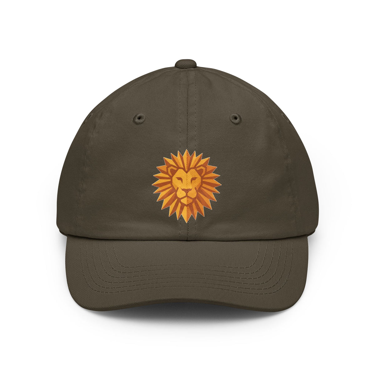 Color: Olive | Leo The Solar Lion Dad Hat — Graphic