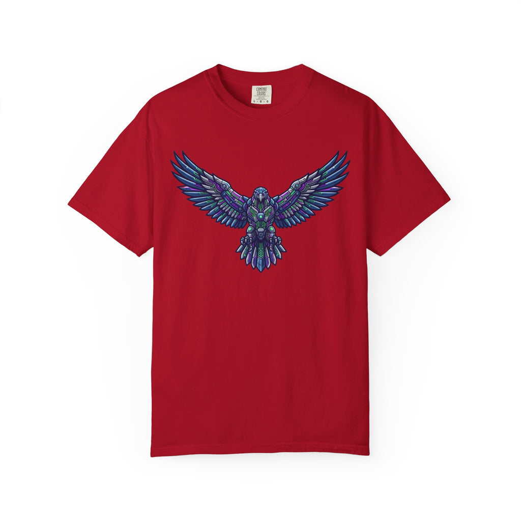 "Cyber Falcon" Unisex Garment-Dyed Tee