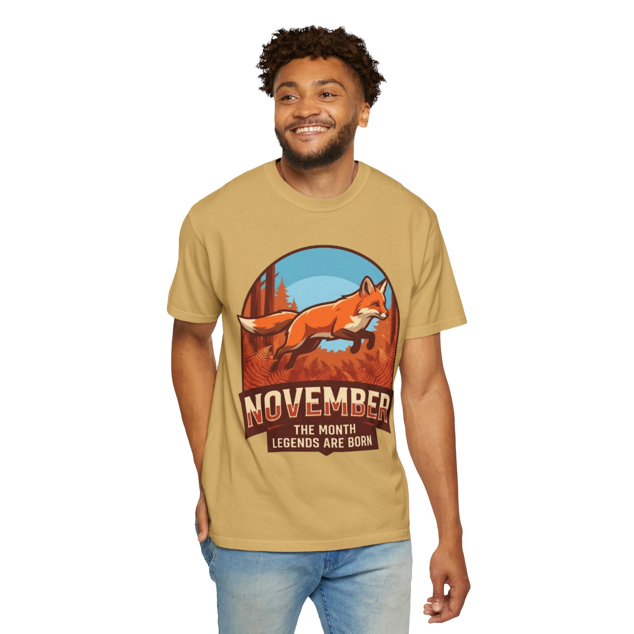 "November Legend" Unisex Garment-Dyed Tee