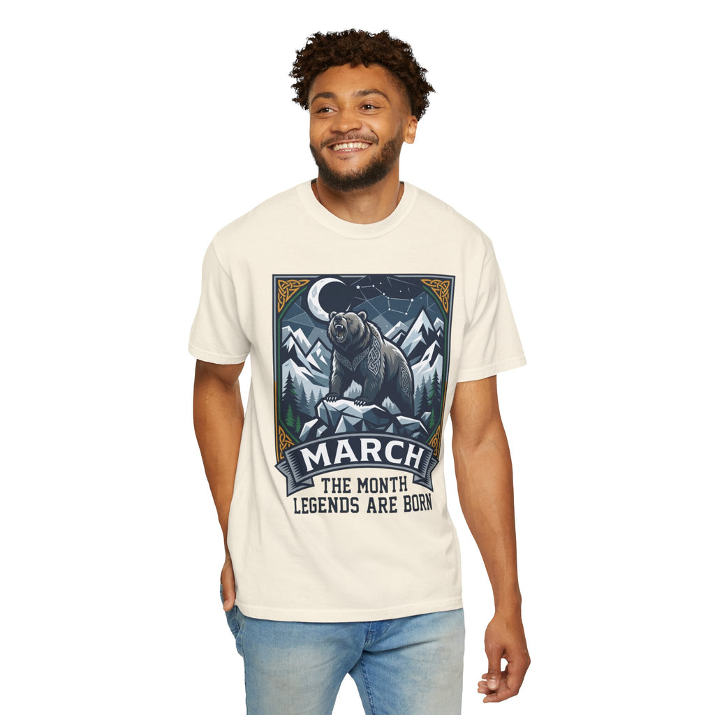 "March Legend" Unisex Garment-Dyed Tee