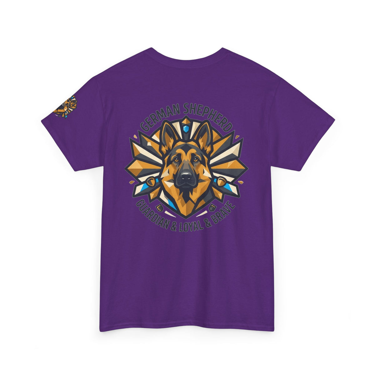 "German Shepherd Guardian Loyal Brave" Premium Graphic Tee