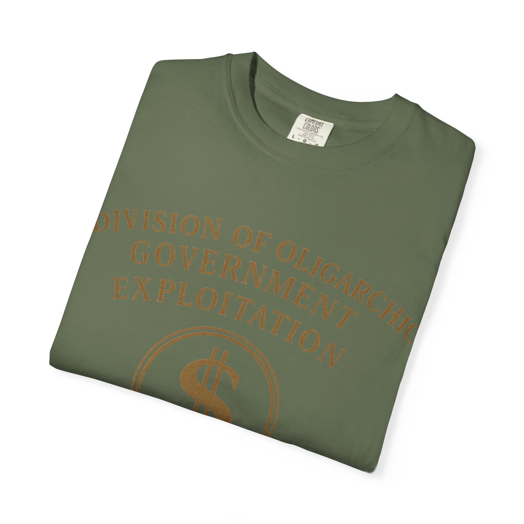 "DOGE—By the Elite, For the Elite" Unisex Garment-Dyed T-shirt